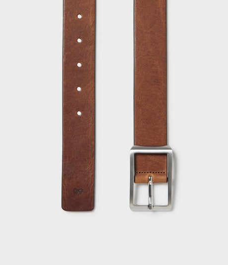 Saddler Holloway Läderbälte - Brun - 80