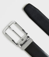 Saddler Avellino Vändbart  Läderbälte - Svart/brun - 85