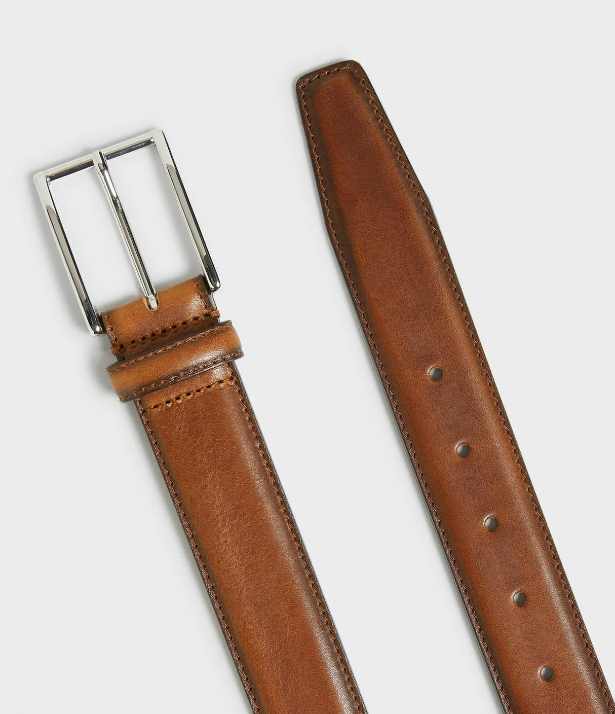 Saddler Arthur Leather Belt - Brown - 85