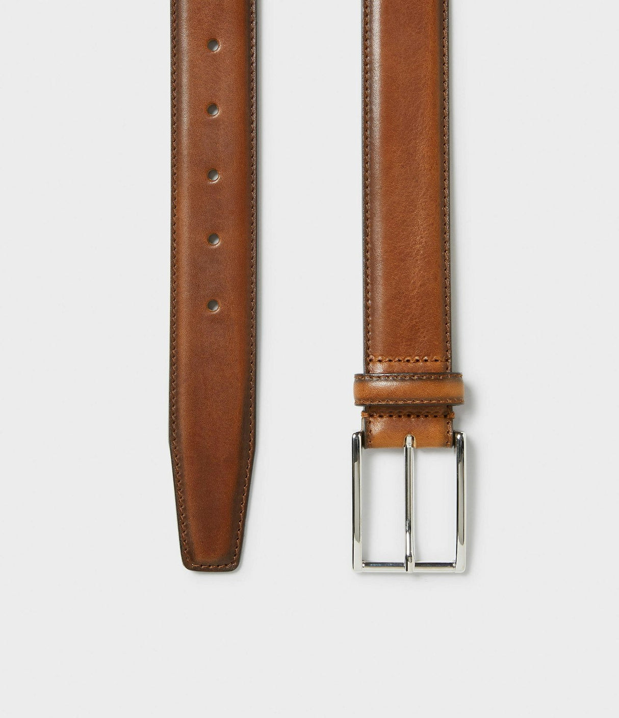 Saddler Arthur Leather Belt - Brown - 85