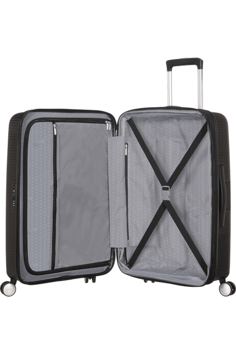 American Tourister Soundbox 77cm - Stor Expanderbar Bass Black