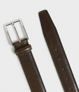 Saddler Arthur Läderbälte - Mörkbrun - 85