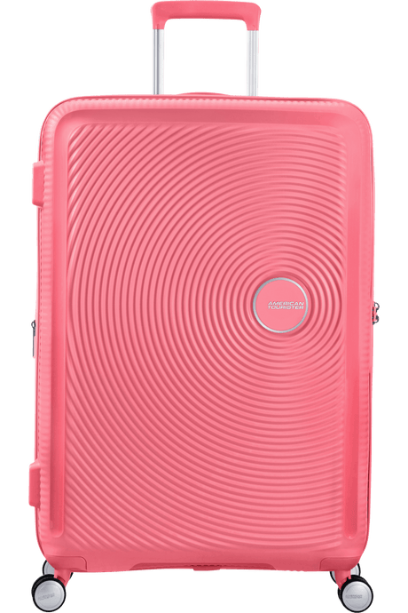 American Tourister Soundbox 77cm - Stor Expanderbar Sun Kissed Coral