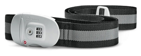 Go Travel - Bagagerem TSA-lås Black - Resetillbehör