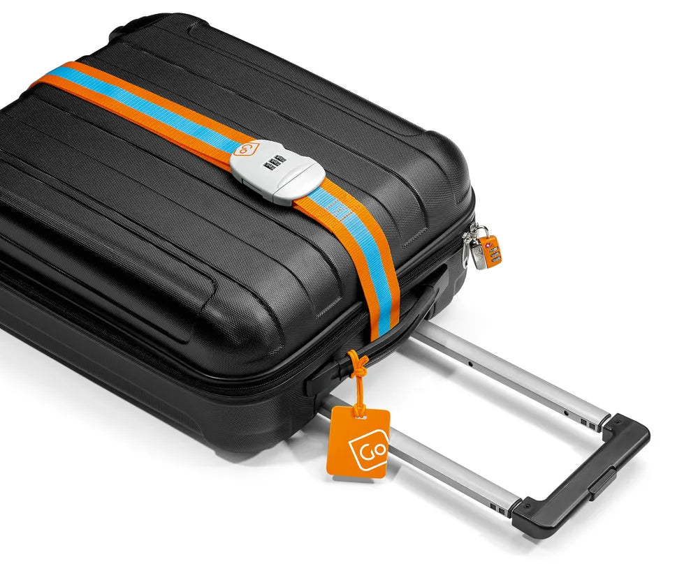 Go Travel - Bagagerem Combi Blue/Orange