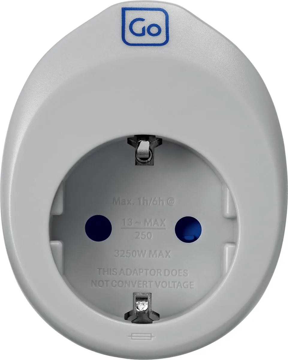 Go Travel - EU/UK USB-C Reseadapter - Resetillbehör