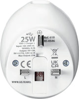 Go Travel - EU/UK USB-C Reseadapter - Resetillbehör