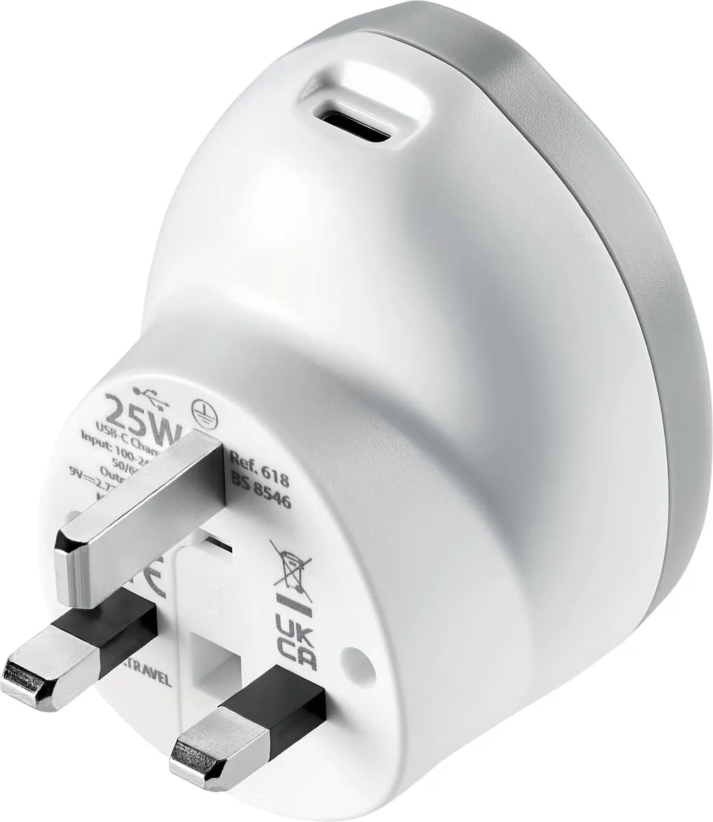 Go Travel - EU/UK USB-C Reseadapter - Resetillbehör