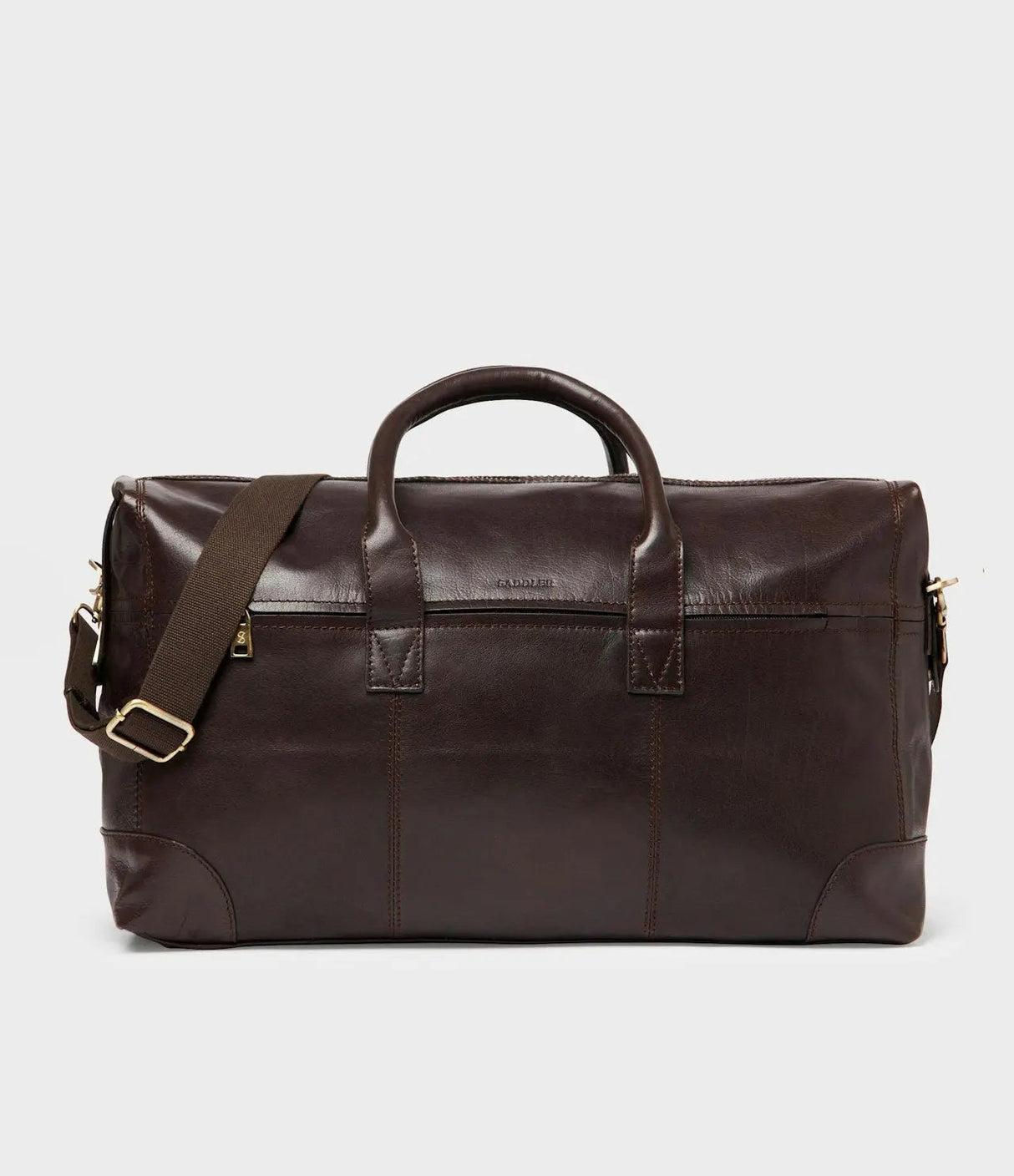 Saddler Metz Weekend Bag - Dark Brown - duffel bag