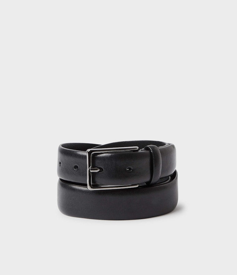 Saddler Flen Läderbälte - Svart - 85
