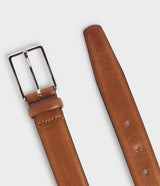 Saddler Flen Leather Belt - Brown - 85