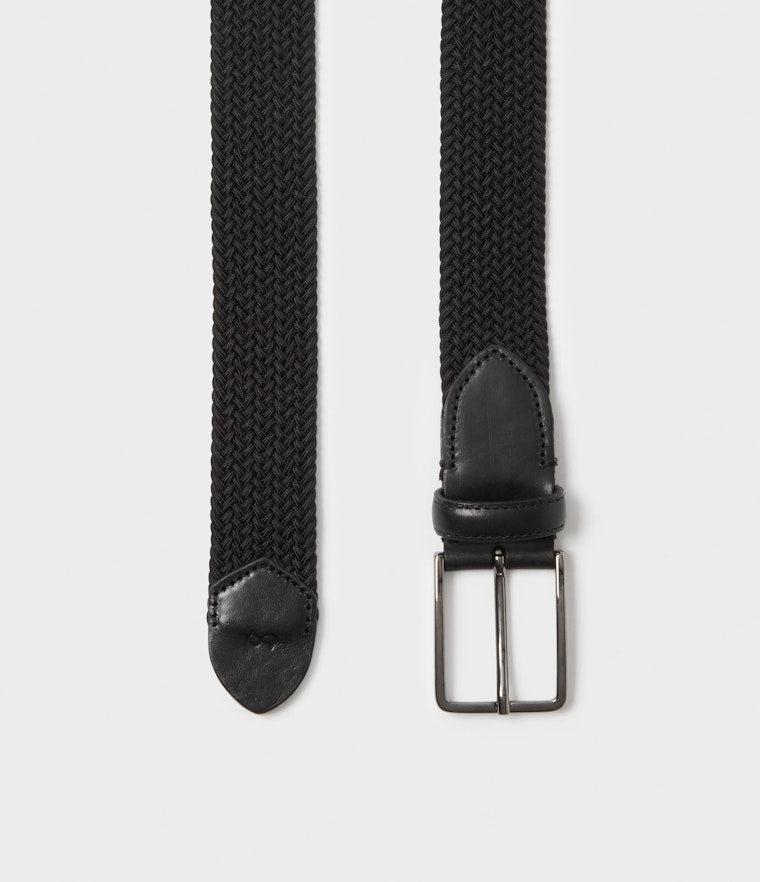 Saddler Marstrand textilbälte - Svart - 80