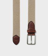 Saddler Marstrand textilbälte - Beige - 80