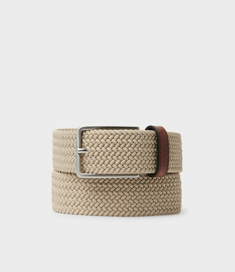 Saddler Marstrand textilbälte - Beige - 80