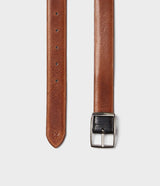 Saddler Dagon Läderbälte - Svart/cognac - 85