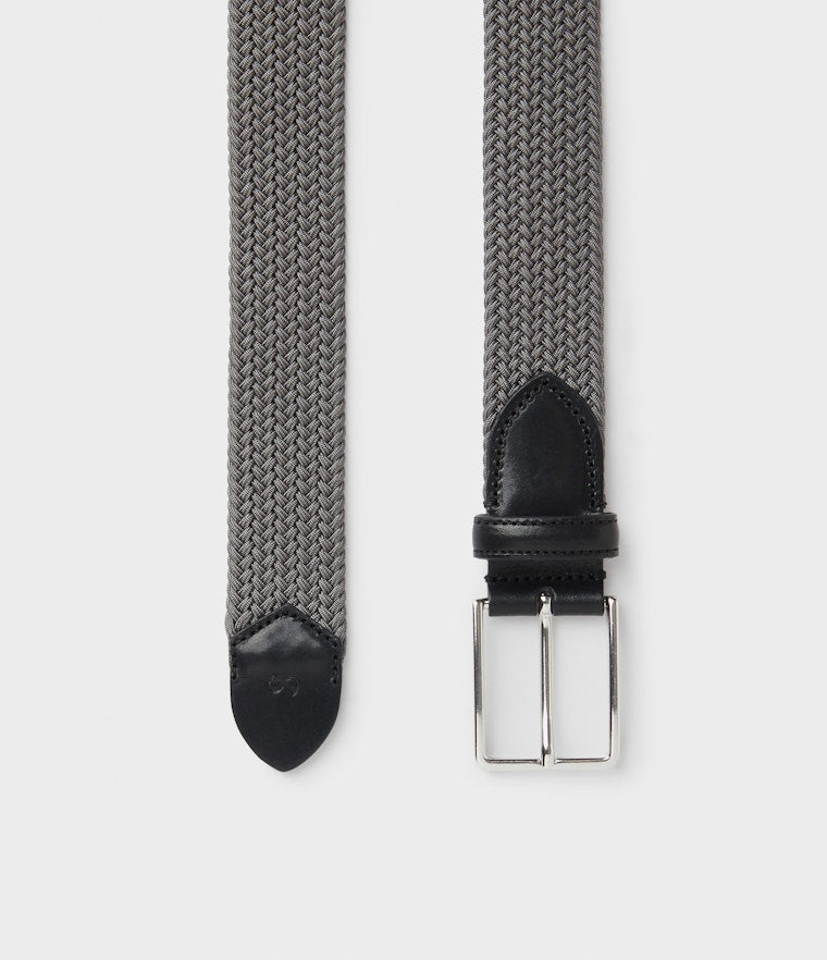 Saddler Marstrand textilbälte - Grå - 80