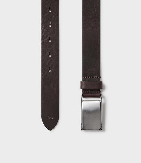 Saddler Cali läderbälte - Mörkbrun - 85