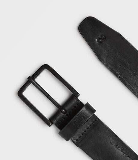 Saddler Montevideo Läderbälte - Svart - 80