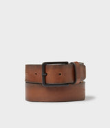 Saddler Montevideo Läderbälte - Brun - 80
