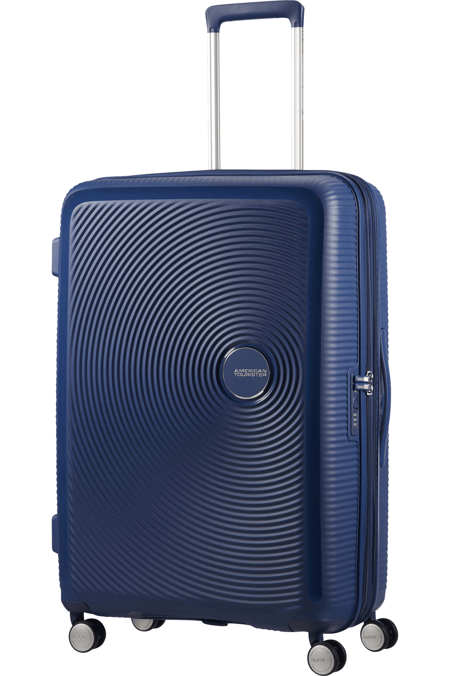 American Tourister Soundbox 77cm - Stor Expanderbar Midnight Navy