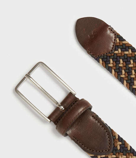 Saddler Mars Textilbälte - Brun - 85