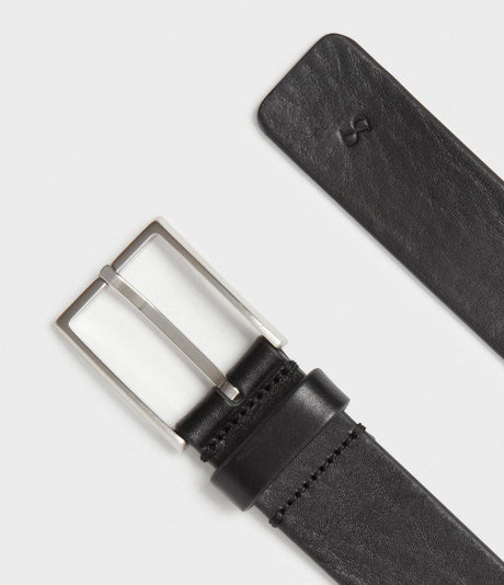 Saddler Manuel Läderbälte - Svart - 85