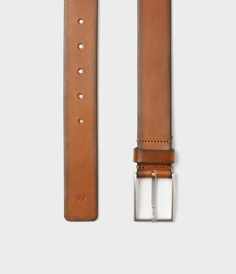 Saddler Manuel Läderbälte - Brun - 85
