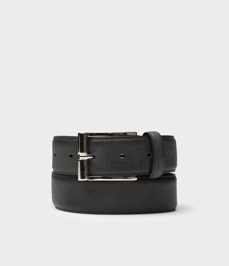 Saddler Trama Läderbälte - Svart - 85