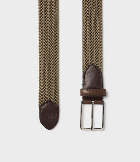 Saddler West Textilbälte - Beige - 85
