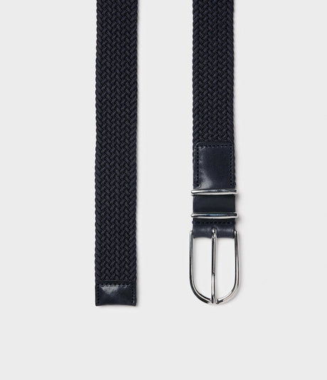 Saddler Mangola Textilbälte - Marinblå - 80