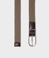 Saddler Mangola Textilbälte - Brun - 80