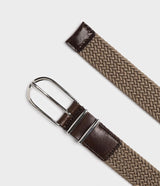 Saddler Mangola Textilbälte - Brun - 80