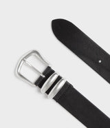 Saddler Serena Läderbälte - Svart/silver - 80