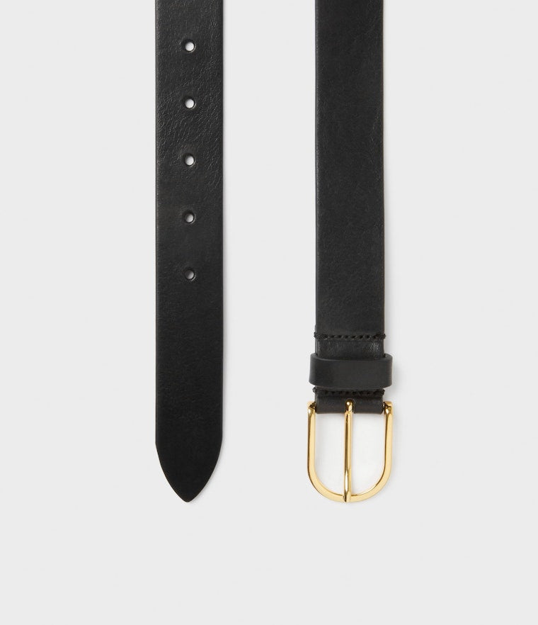 Saddler Safira Läderbälte - Svart - 80