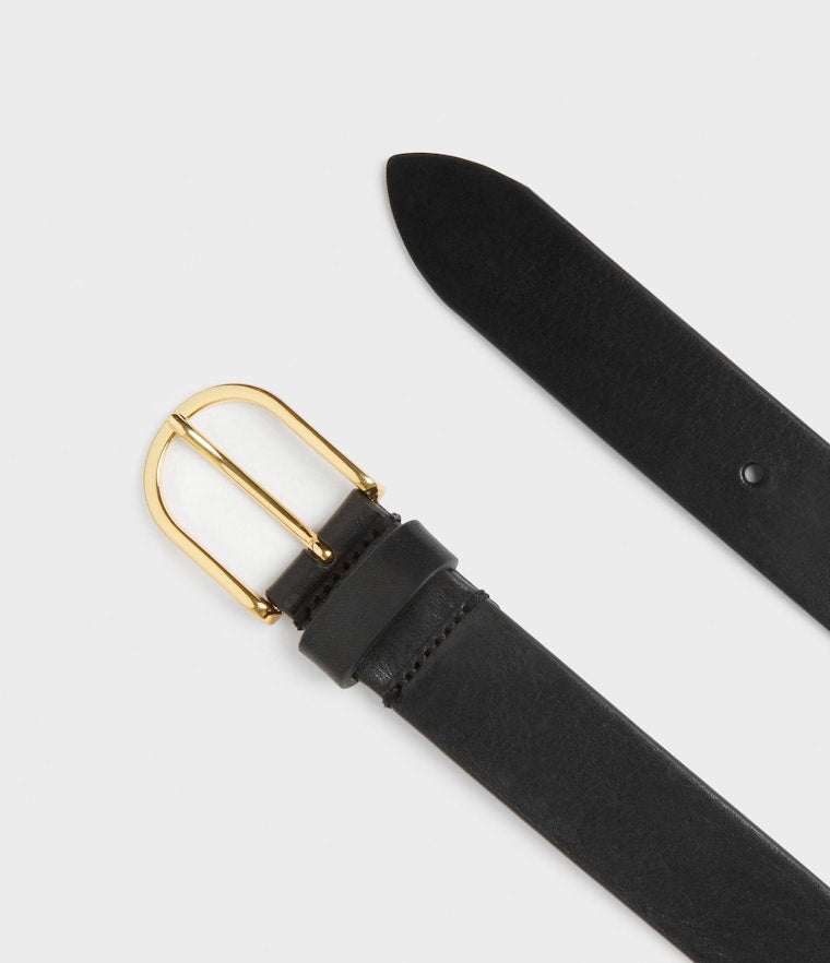 Saddler Safira Läderbälte - Svart - 80