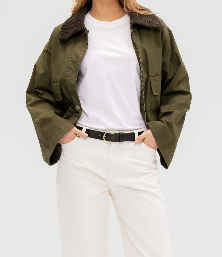 Saddler Safira Läderbälte - Svart - 80