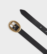 Saddler Bolsena Läderbälte - Svart - 80