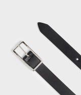 Saddler Averno Vändbart Läderbälte - Svart/Brun - 80