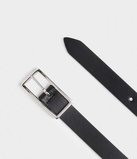 Saddler Averno Vändbart Läderbälte - Svart/Brun - 80
