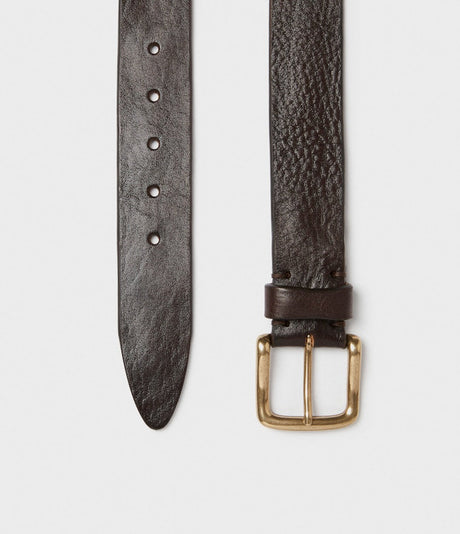Saddler Anten Läderbälte - Mörkbrun - 85