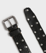Saddler Malen Läderbälte - Svart - 85