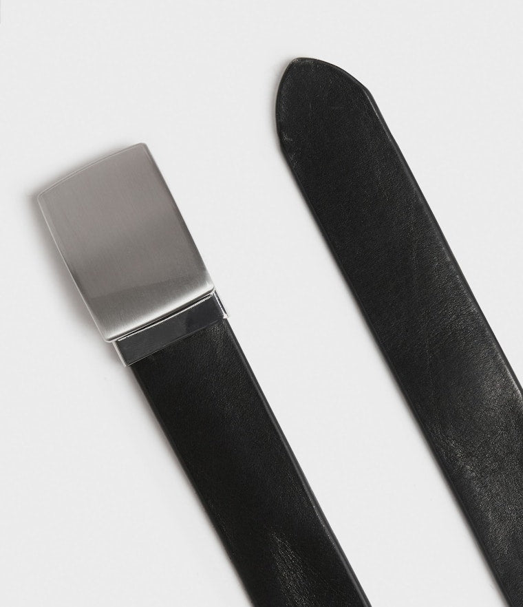 Saddler Tolken Läderbälte - Svart - 85