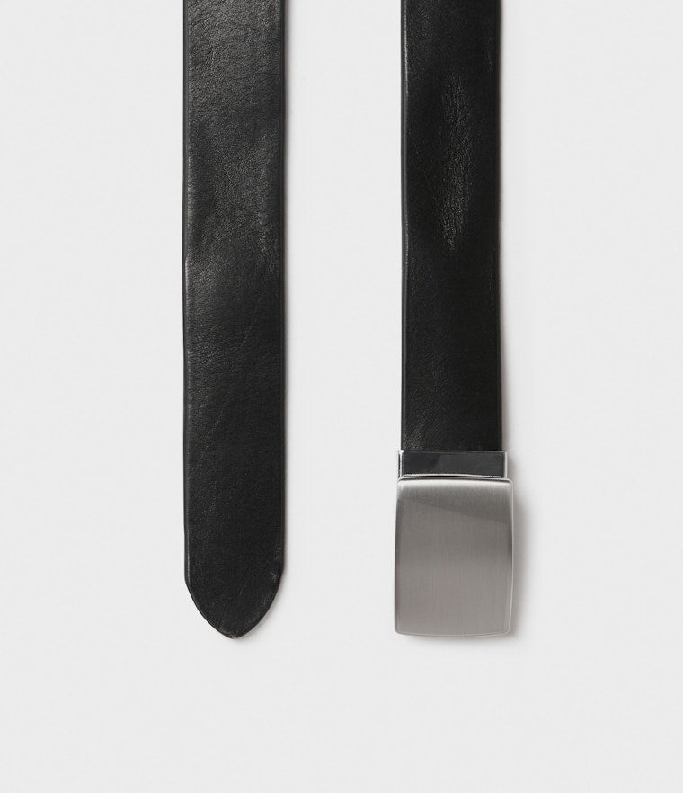 Saddler Tolken Läderbälte - Svart - 85
