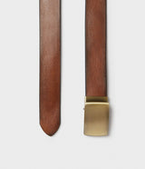 Saddler Tolken Läderbälte - Brun - 85