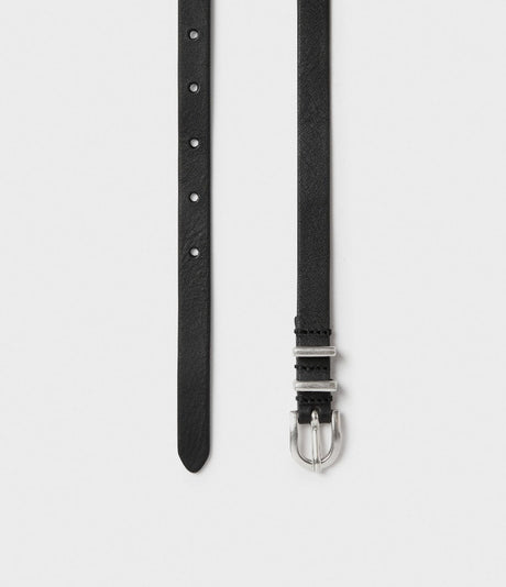 Saddler Kilen Läderbälte - Svart - 80