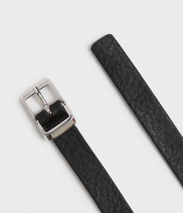 Saddler Strien Läderbälte - Svart - 130