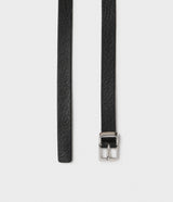 Saddler Strien Läderbälte - Svart - 130