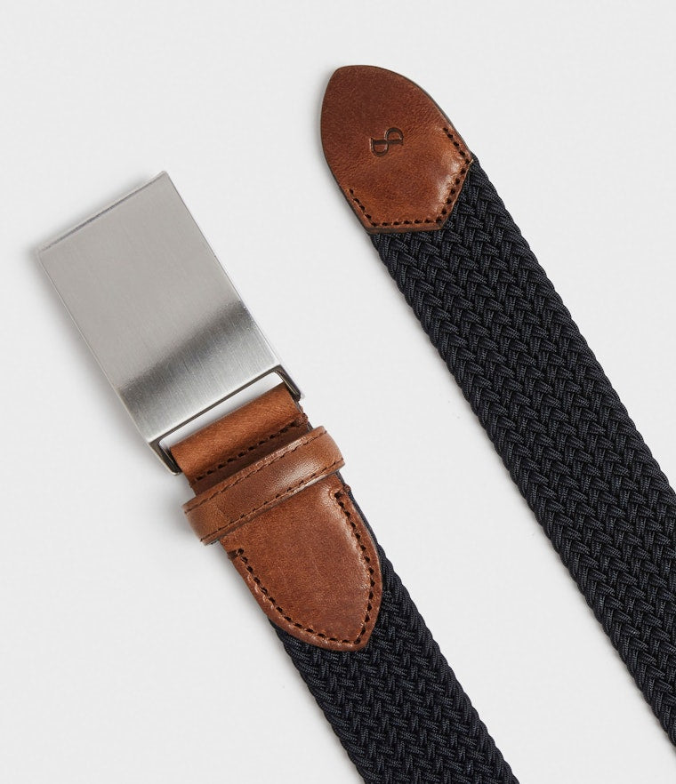 Saddler Bolmen Textilbälte - Marinblå - 85