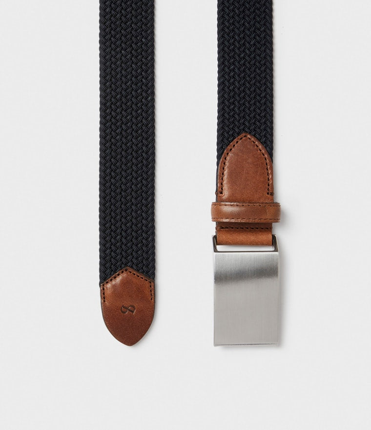 Saddler Bolmen Textilbälte - Marinblå - 85