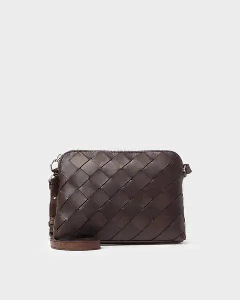 Saddler Seattle Shoulder Bag - Dark Brown - shoulder bag